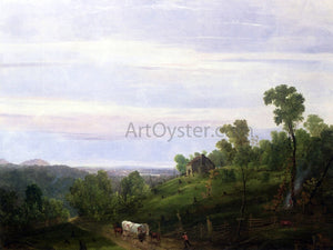  William Louis Sonntag Cabin in the Woods - Art Print