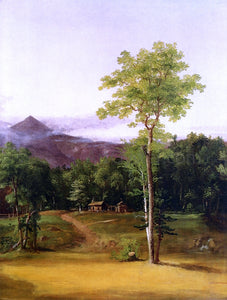  Thomas Cole Cabin in the Woods, North Conway, New Hampshire - Art Print