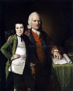  Matthew Pratt Cadwallader Colden and His Grandson Warren De Lancey - Art Print