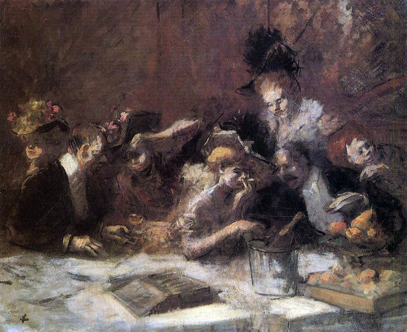  Jean-Louis Forain Cafe Maxim, Paris - Art Print