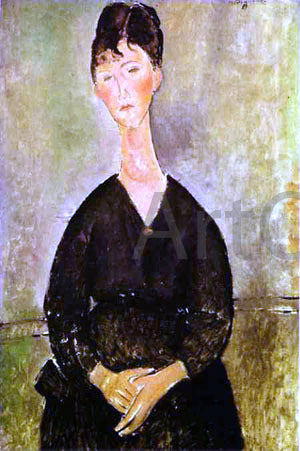  Amedeo Modigliani Cafe Singer - Art Print