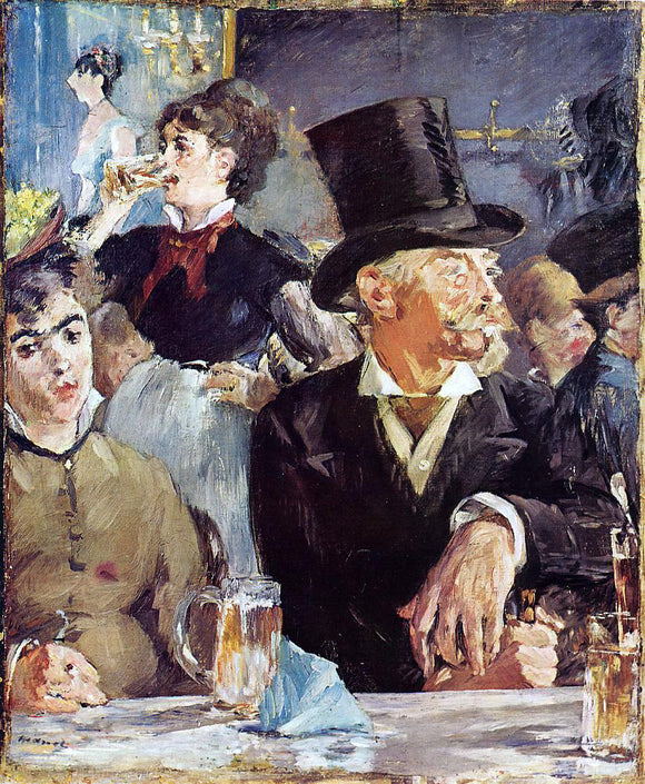  Edouard Manet Cafe-Concert - Art Print