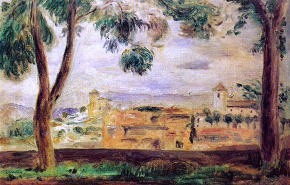  Pierre Auguste Renoir Cagnes - Art Print