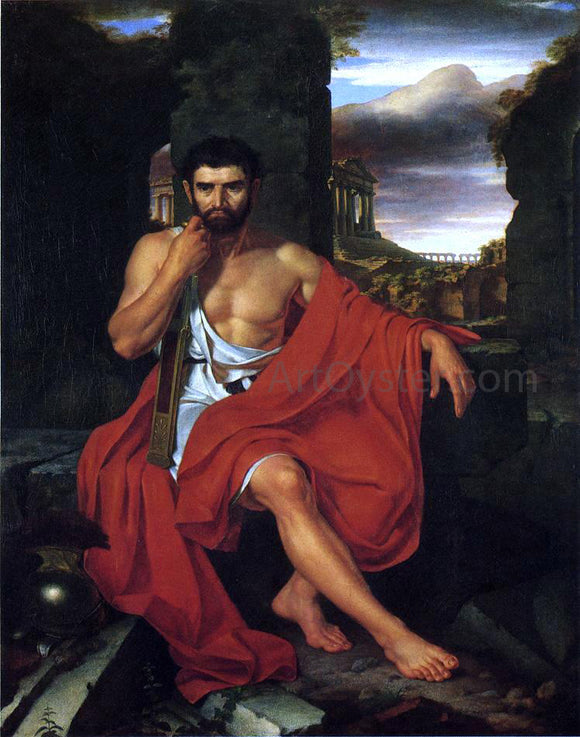  John Vanderlyn Caius Marius amid the Ruins of Carthage - Art Print