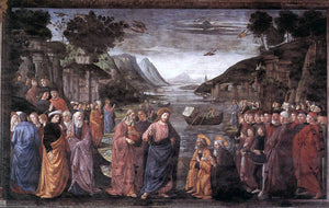  Domenico Ghirlandaio Calling of the First Apostles - Art Print