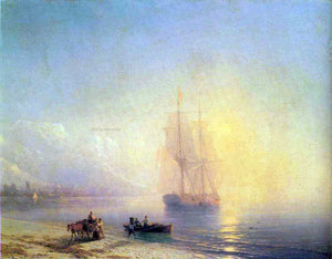  Ivan Constantinovich Aivazovsky Calm Sea - Art Print