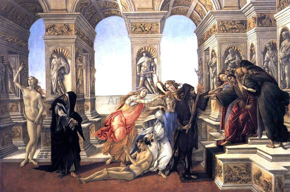  Sandro Botticelli Calumny of Apelles - Art Print