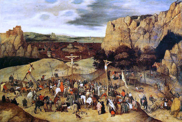  The Younger Pieter Bruegel Calvary - Art Print