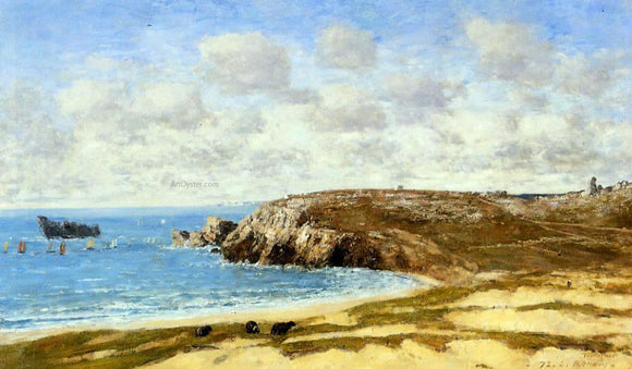  Eugene-Louis Boudin Camaret, Le Toulinguet - Art Print