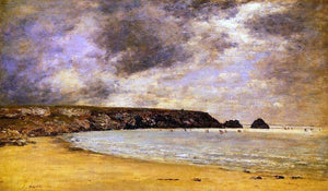  Eugene-Louis Boudin Camaret, the Bay - Art Print