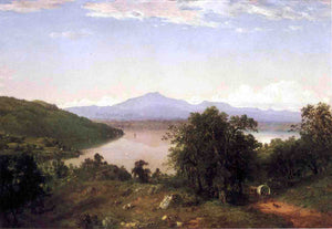  John Frederick Kensett Camels Hump from the Western Shore of Lake Champlain - Art Print