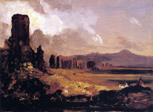 Henry John Boddington Campagna di Roma (also known as Forum of Nerva) - Art Print