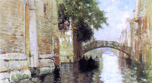  Francis Hopkinson Smith Canal in Venice - Art Print