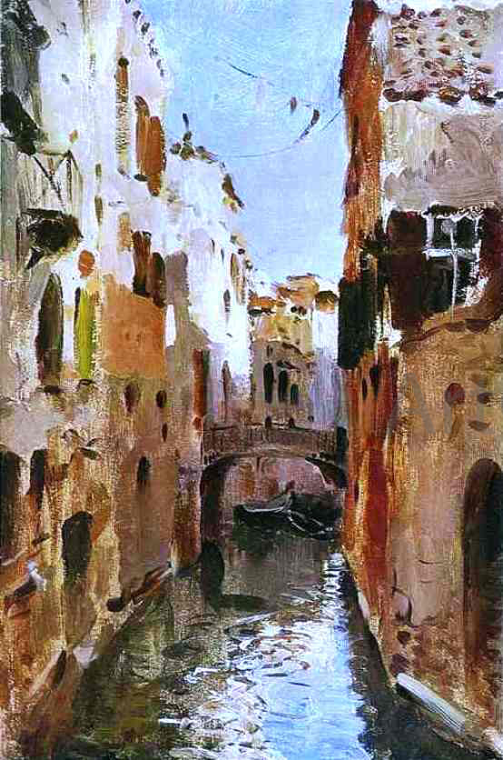  Isaac Ilich Levitan A Canal in Venice, Sketch - Art Print