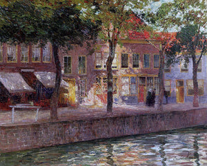  Emile Claus Canal in Zeeland - Art Print