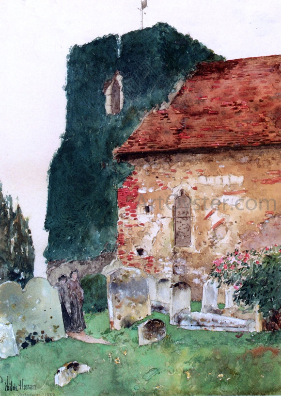  Frederick Childe Hassam Canterbury - Art Print