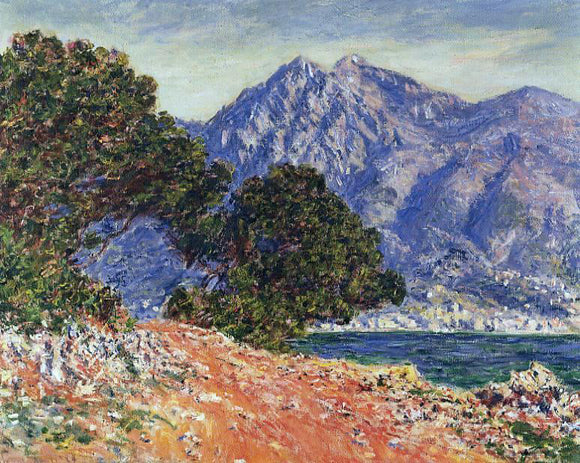  Claude Oscar Monet Cap Martin - Art Print