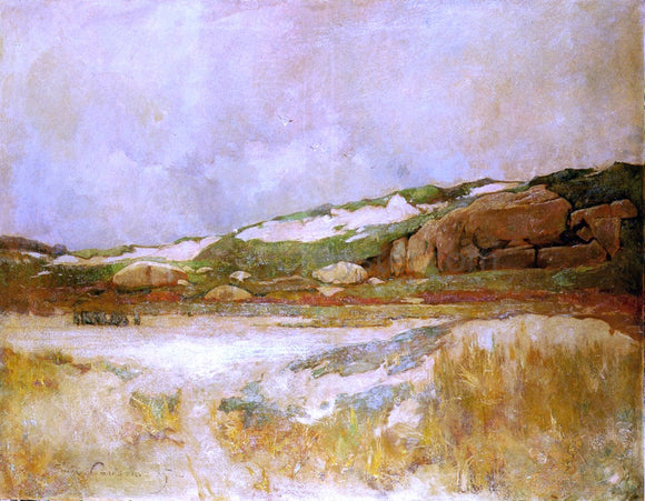  Emil Carlsen Cape Ann Sands - Art Print