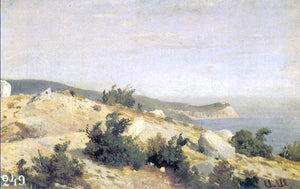  Ivan Ivanovich Shishkin Cape Ay-Todor, Crimea (etude) - Art Print