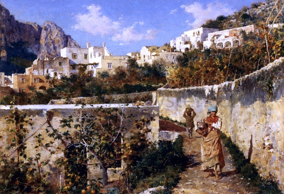  Augusto Lovatti Capri - Art Print