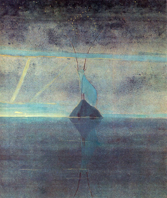  Mikalojus Ciurlionis Capricon - Art Print