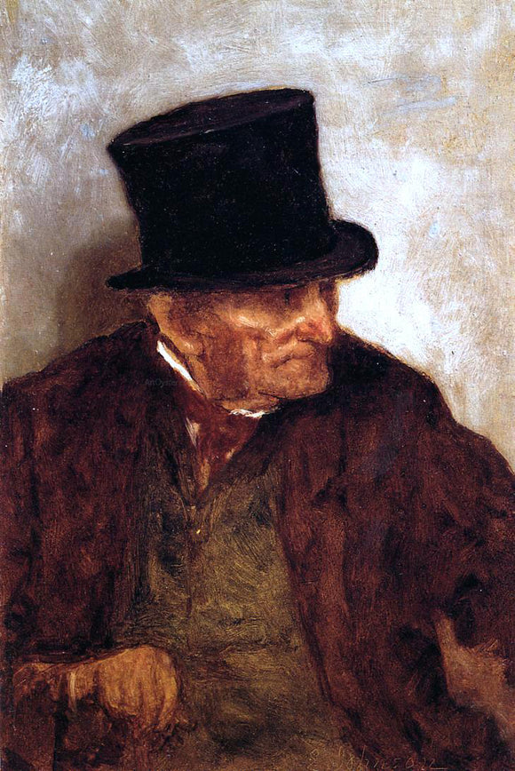  Eastman Johnson Captain Nathan H. Manter - Art Print