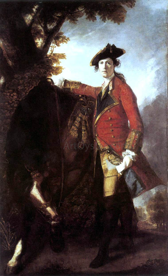  Sir Joshua Reynolds Captain Robert Orme - Art Print