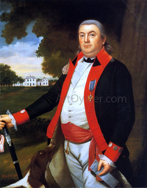  Ralph Earl Captian John Pratt, Middletown, Connecticut - Art Print