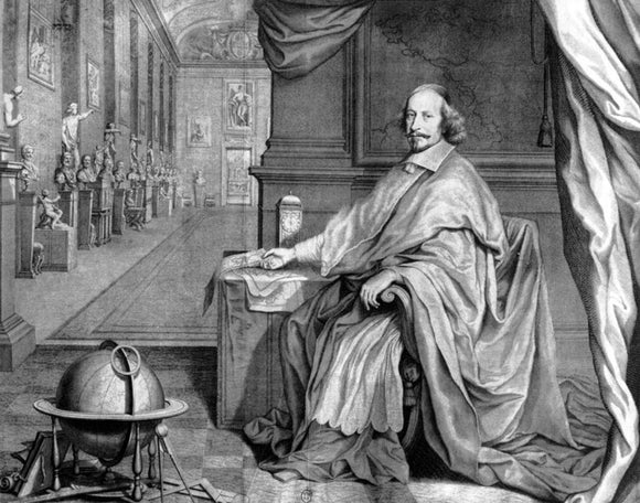  Robert Nanteuil Cardinal Mazarin in His Palace - Art Print