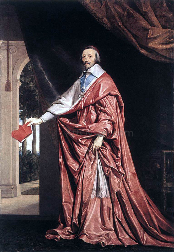  Philippe De Champaigne Cardinal Richelieu - Art Print