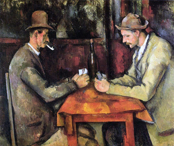  Paul Cezanne Cardplayers - Art Print