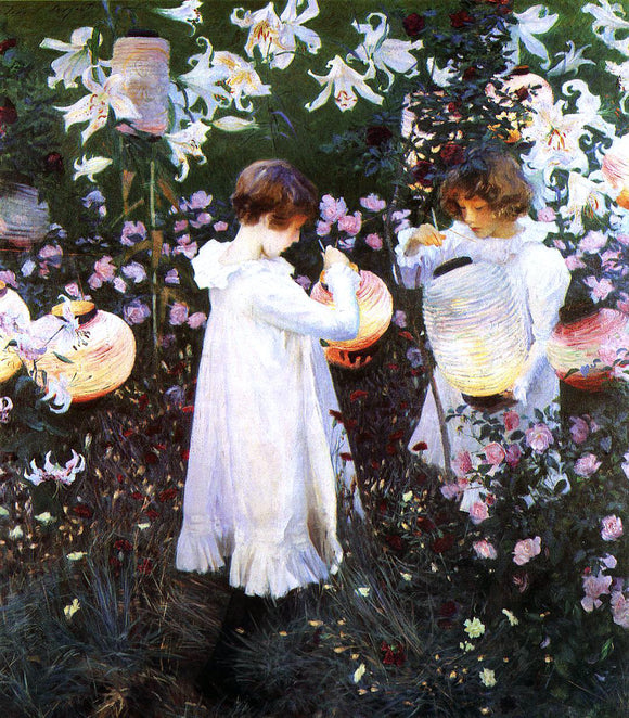  John Singer Sargent Carnation, Lily, Lily, Rose - Art Print