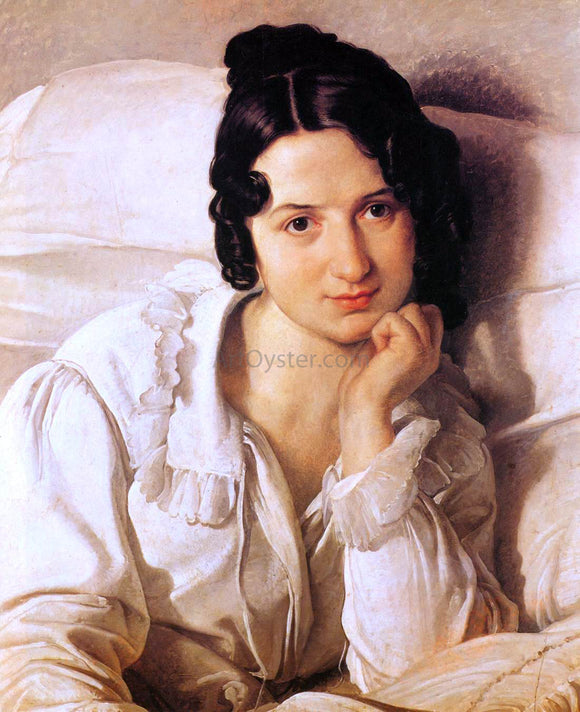  Francesco Hayez Carolina Zucchi - Art Print