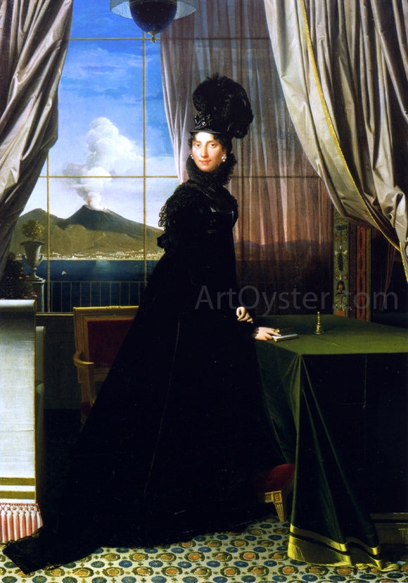  Jean-Auguste-Dominique Ingres Carolline Murat, Queen of Naples - Art Print