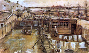  Vincent Van Gogh Carpenter's Workshop, Seen from the Artist's Studio - Art Print