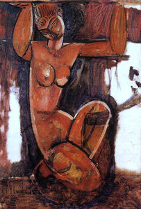  Amedeo Modigliani Caryatid - Art Print