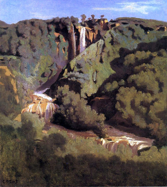  Jean-Baptiste-Camille Corot Cascade of Terni - Art Print