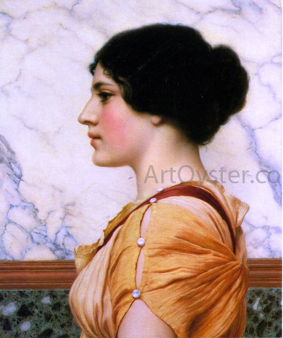  John William Godward Cassotis - Art Print