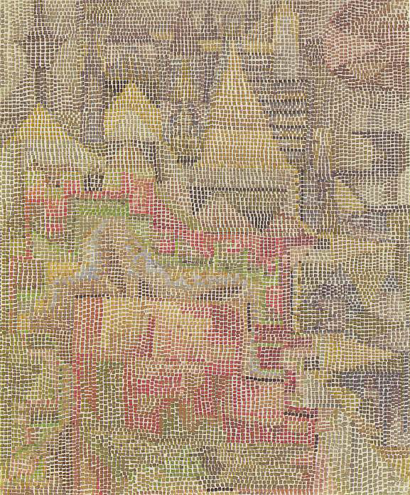  Paul Klee Castle Garden - Art Print