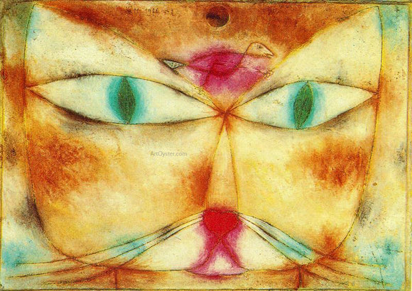  Paul Klee Cat and Bird - Art Print