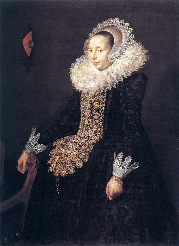  Frans Hals Catharina Both van der Eem - Art Print