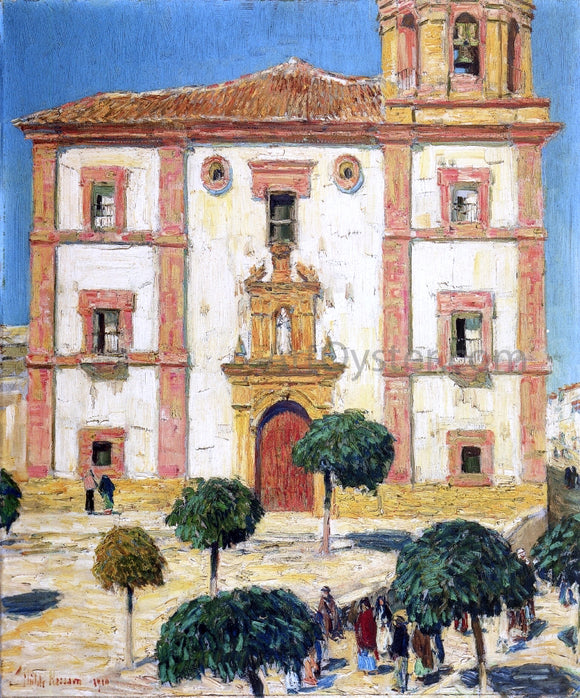  Frederick Childe Hassam Cathedral at Ronda - Art Print