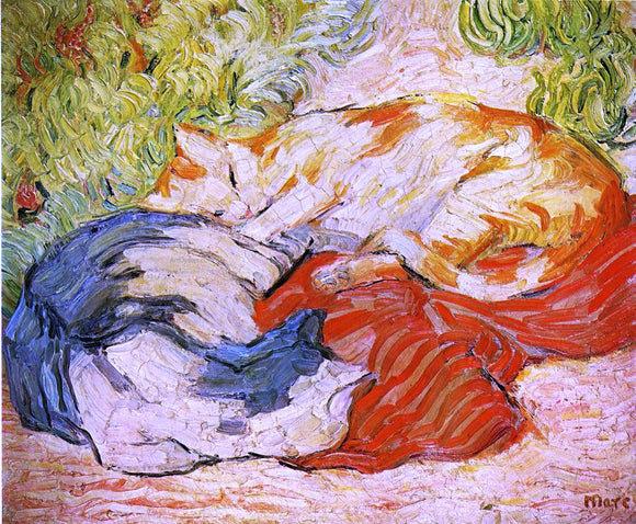  Franz Marc Cats - Art Print