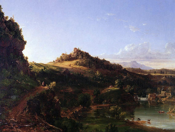  Thomas Cole Catskill Scenery - Art Print