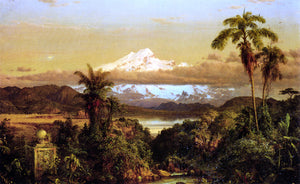  Frederic Edwin Church Cayambe - Art Print