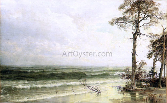  William Trost Richards Cedars on the Shore Near Atlantic City - Art Print