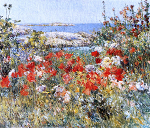  Frederick Childe Hassam Celia Thaxter's Garden, Isles of Shoals, Maine - Art Print