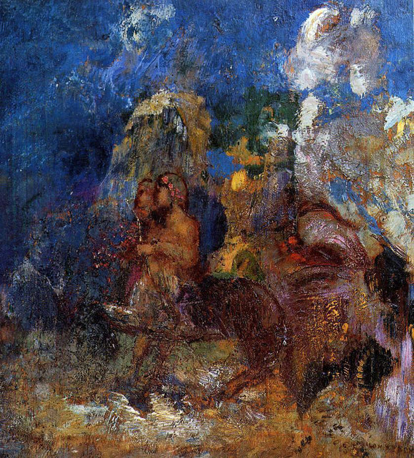  Odilon Redon Centaurs - Art Print