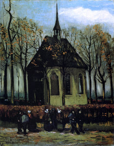  Vincent Van Gogh Chapel at Nuenen - Art Print