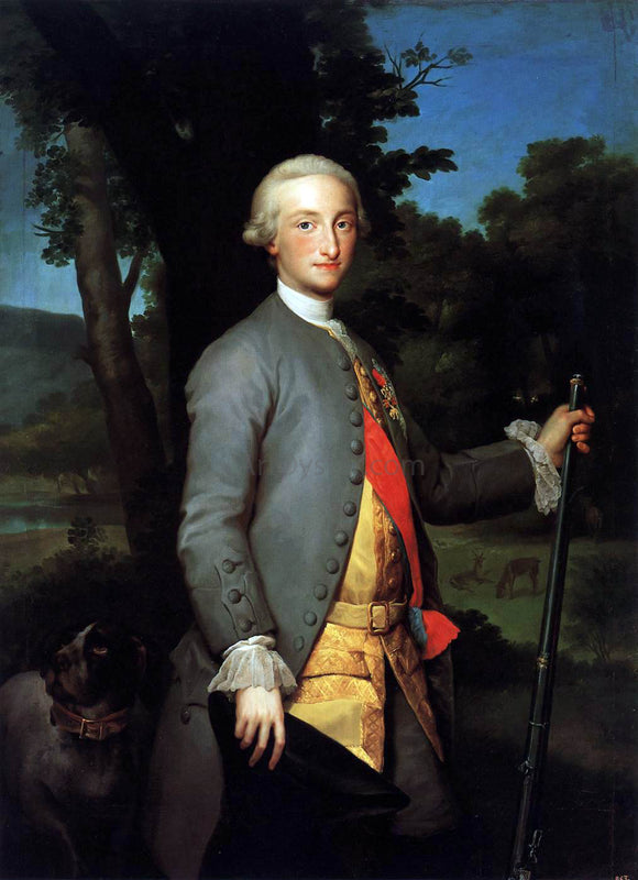  Anton Raphael Mengs Charles IV as Prince - Art Print
